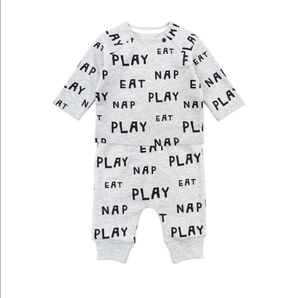 Baby boys sweatsuit set